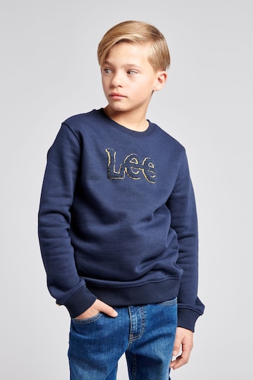 Buy Lee Boys Classic Crew Neck Sweatshirt from the Next UK online shop