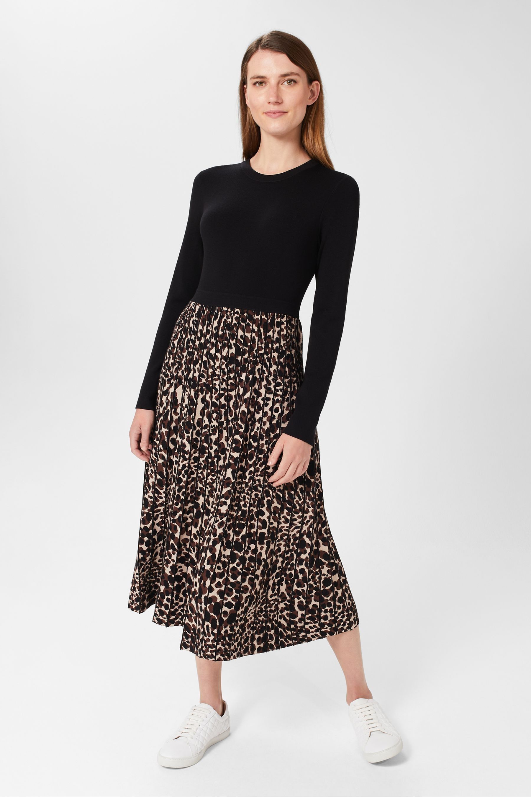 Buy Hobbs Harlie Knitted Black Dress from the Next UK online shop