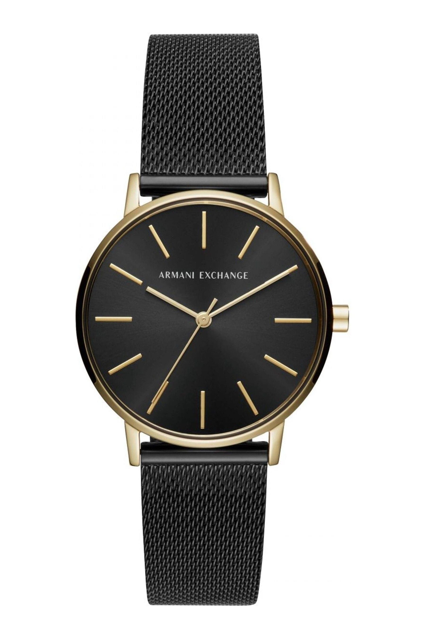 Buy Armani Exchange Ladies Black Smart Watch from the Next UK online shop