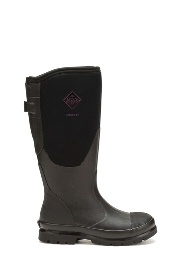 Muck Boots Chore Adjustable Tall Black Wellies