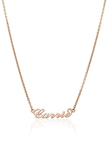 Abbott Lyon Personalised Carrie Name Necklace