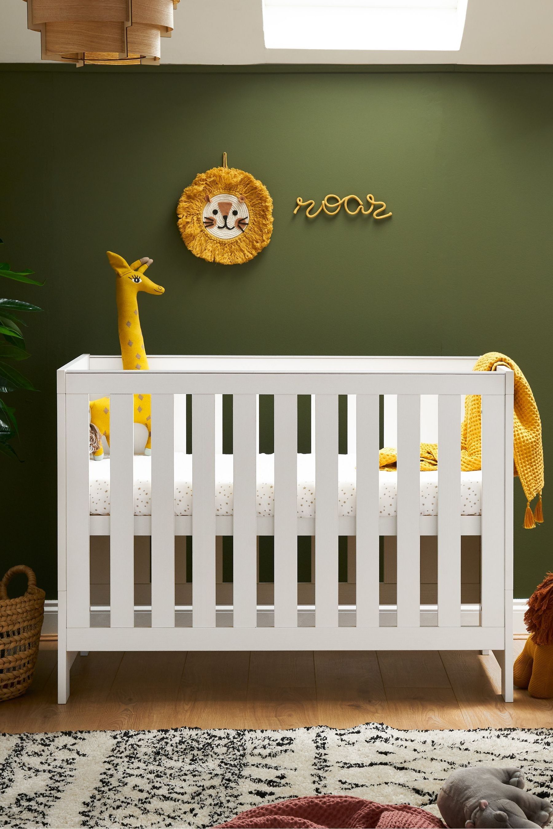 Buy Obaby White Nika Mini Cot Bed from the Next UK online shop