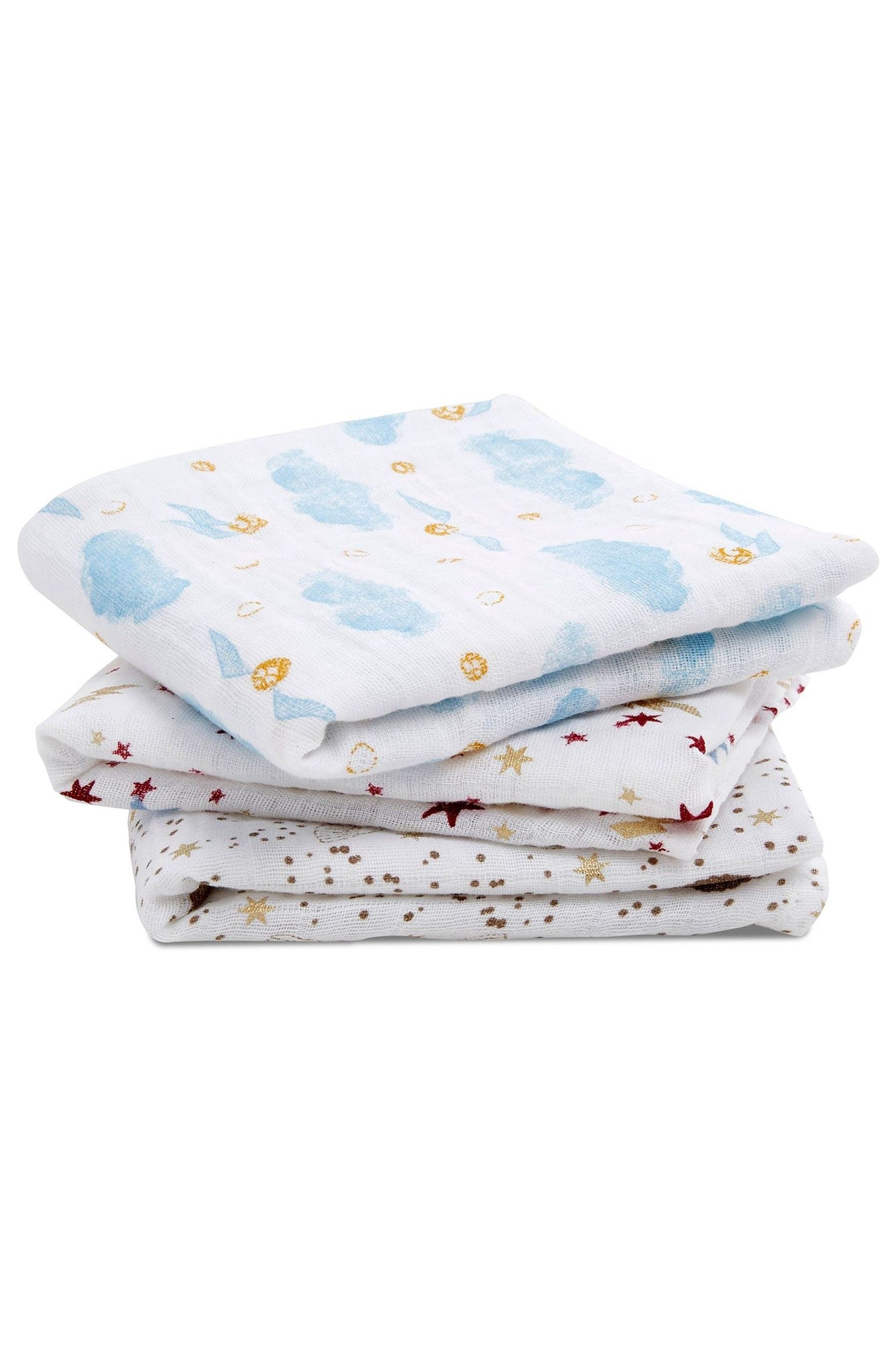aden anais Harry Potter iconic 100 Cotton Muslin Squares 3 Pack