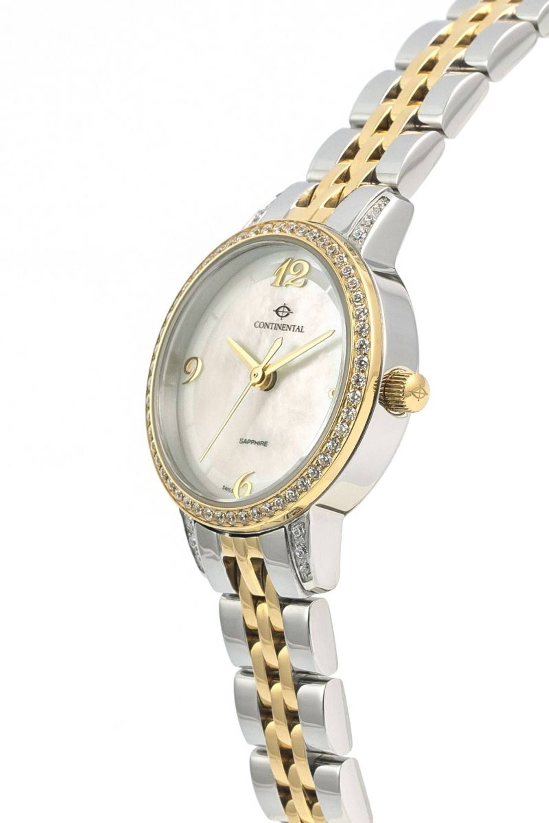 Buy Continental Ladies Crystaline Trend White Watch from the Next