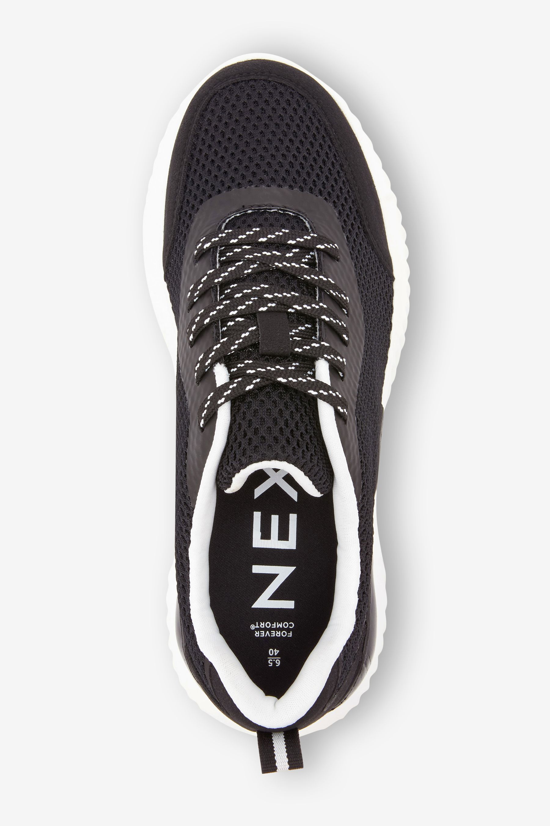 Black White Active Gym Trainers