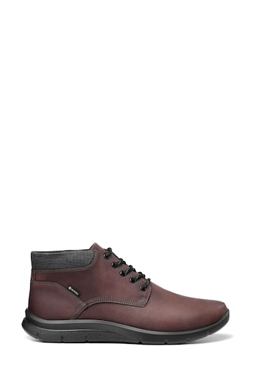 Hotter Hydro GTX Brown Lace-Up Shoes