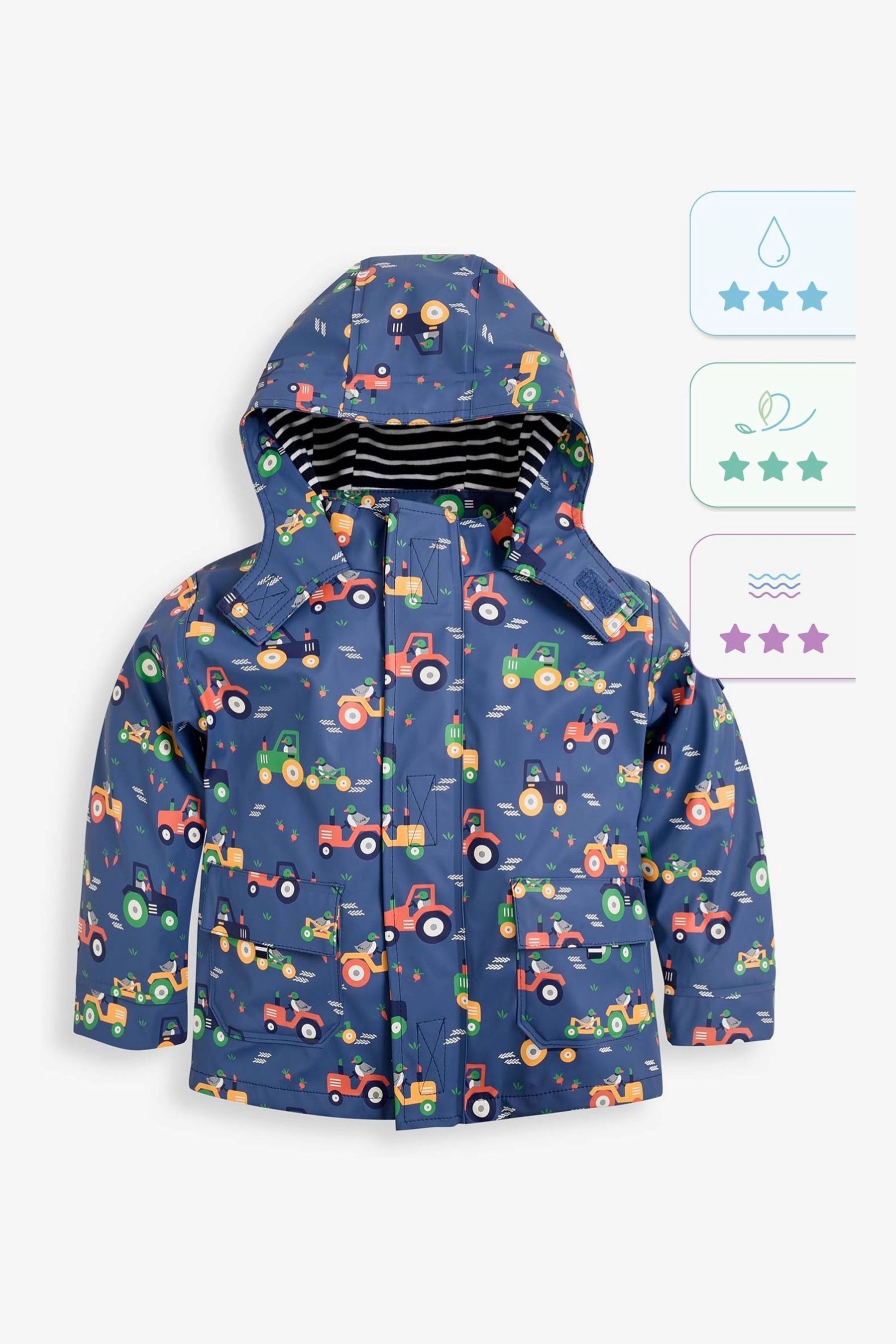Boys waterproof jacket next store