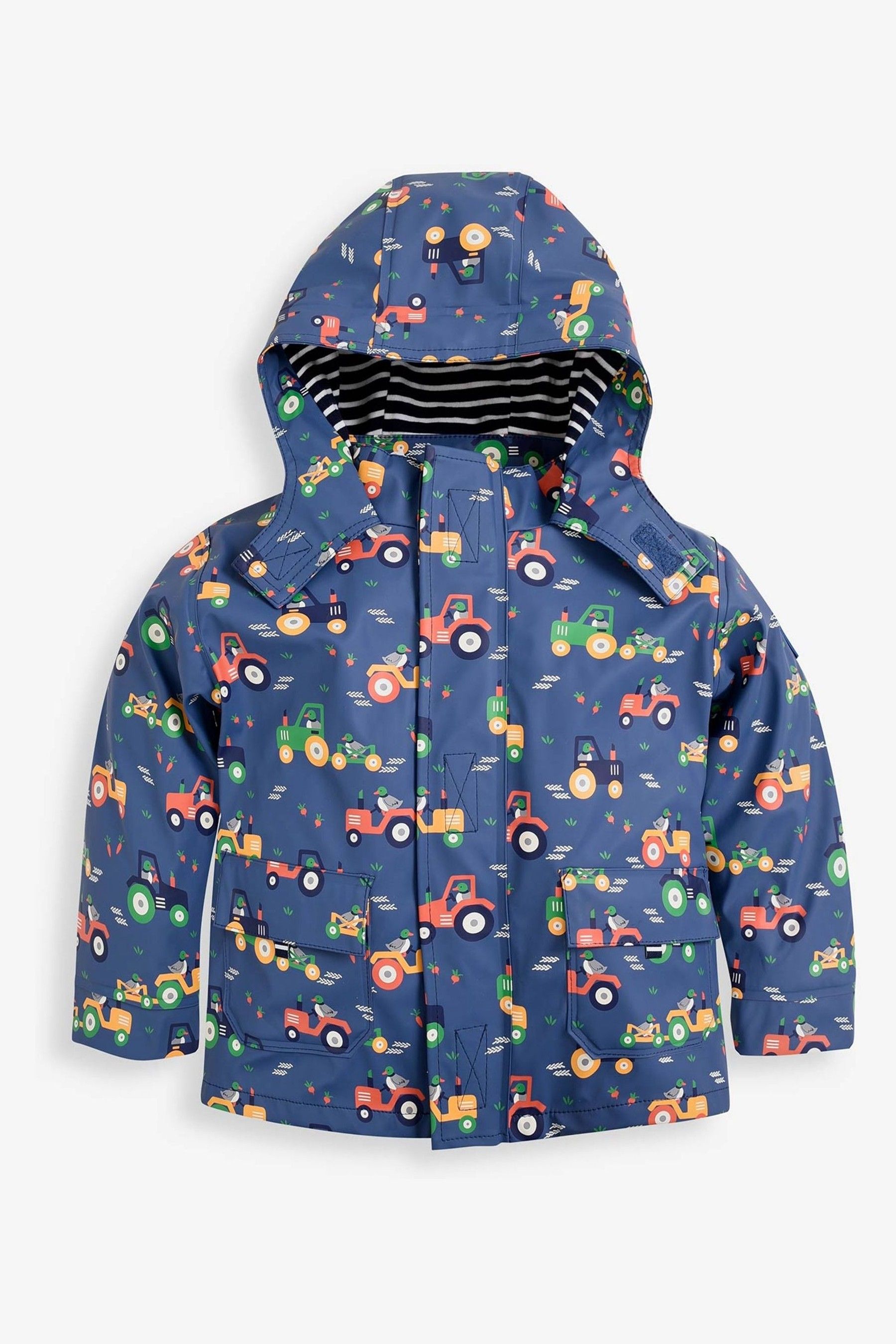 Buy JoJo Maman B b Blue Boys 3 In 1 Waterproof Jacket from the