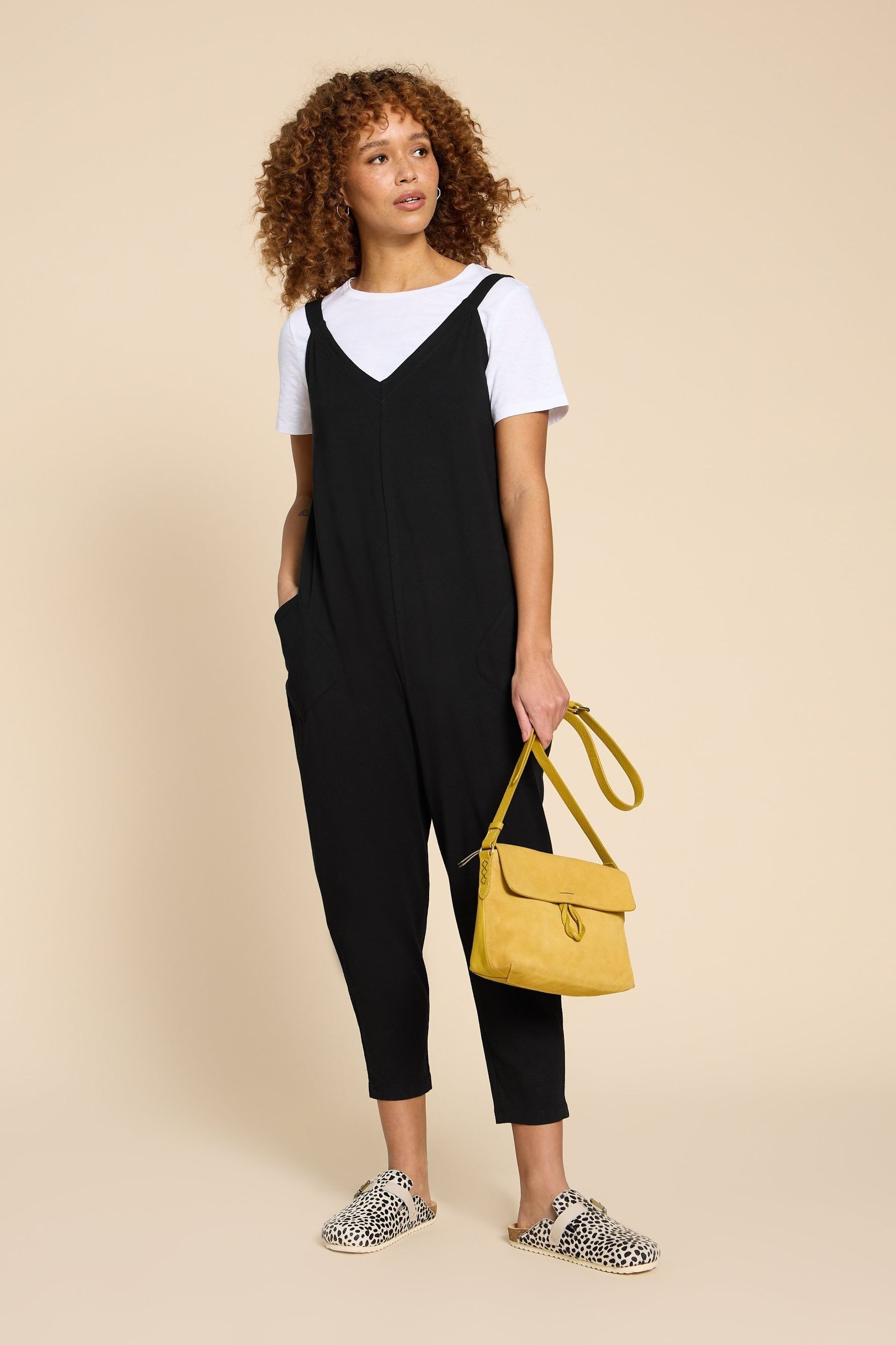 Jersey 2025 knit jumpsuit