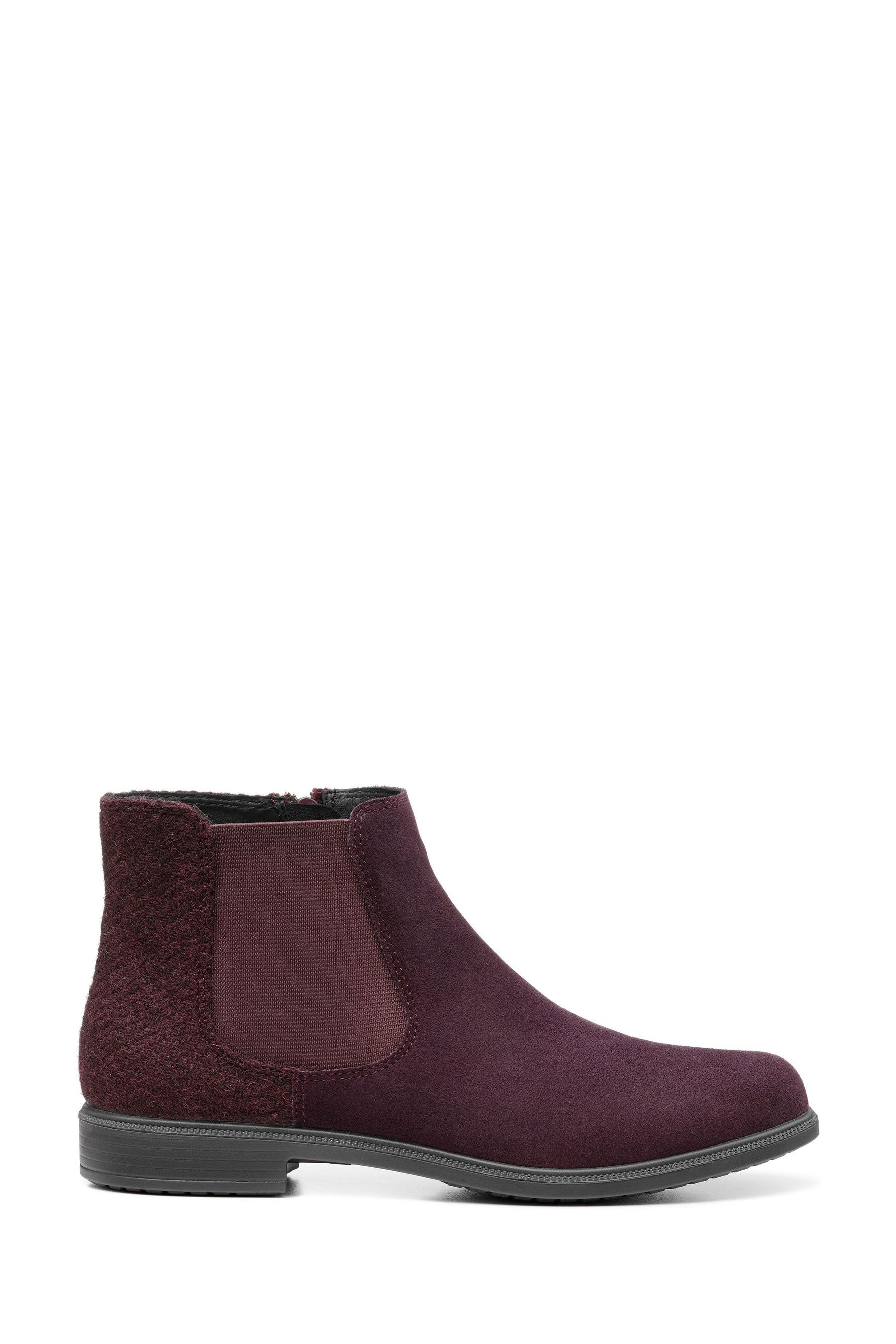 Buy Hotter Purple Tenby Zip Fastening Boots from the Next UK