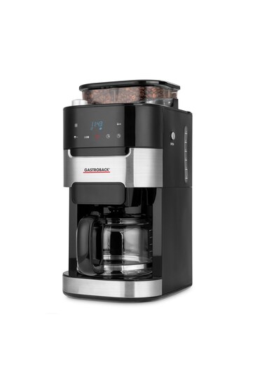 Gastroback Silver Grind and Brew Pro Filter Coffee Machine