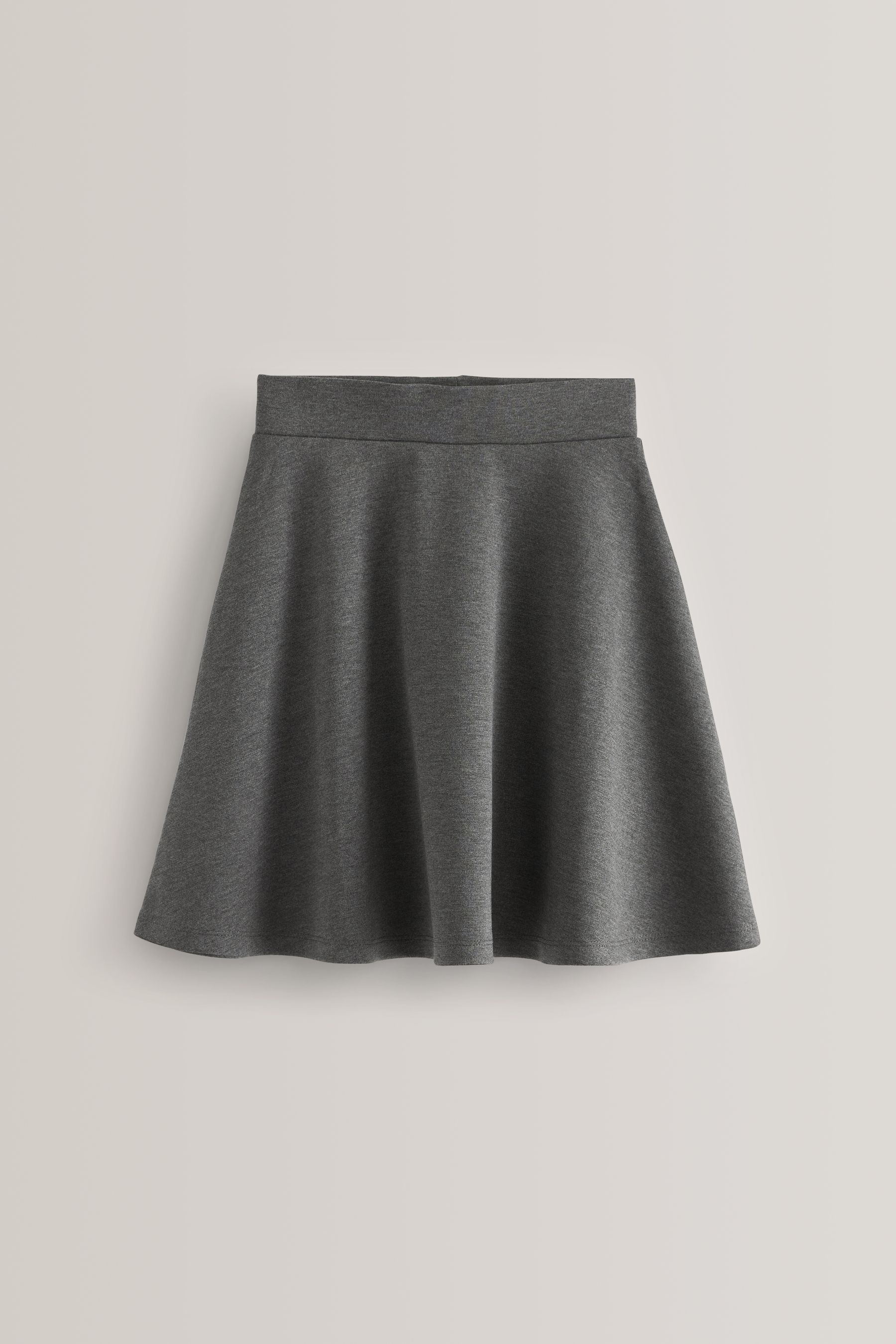 Jersey school skirt grey deals