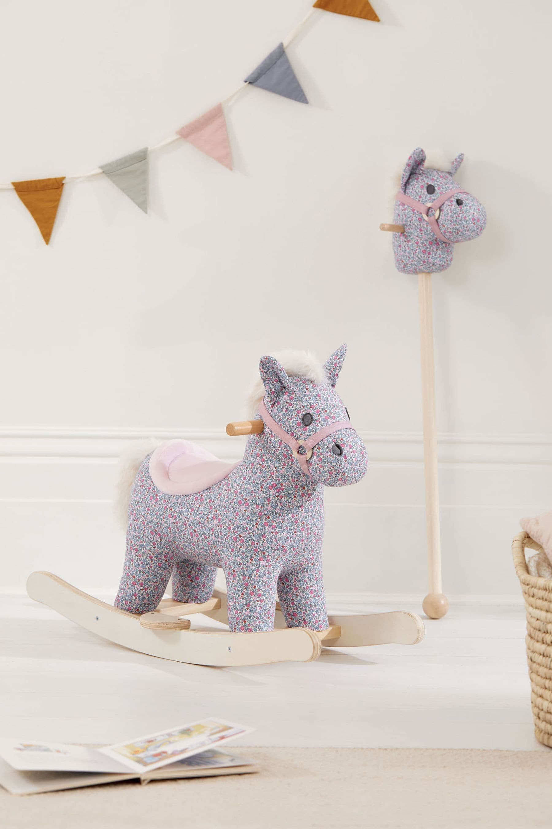 JoJo Maman B b Ditsy Hobby Horse