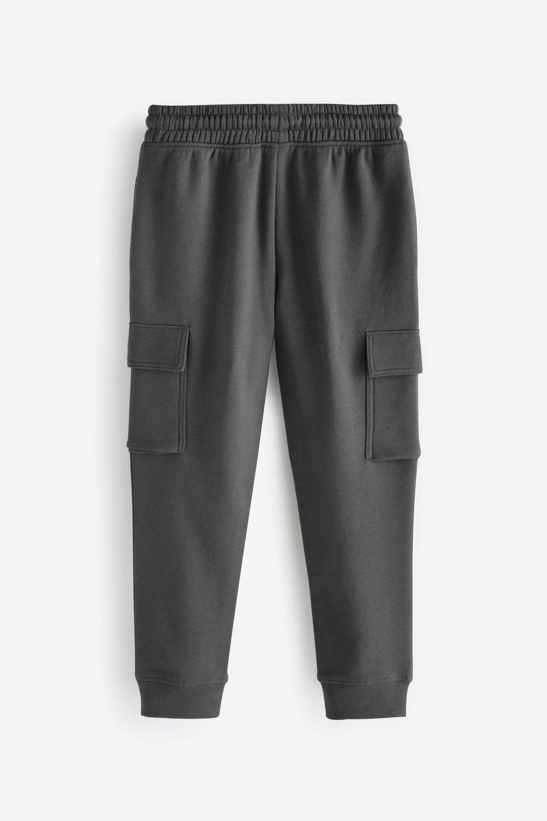 Buy Charcoal Grey Cargo Cotton Rich Joggers 3 16yrs from the Next UK online shop