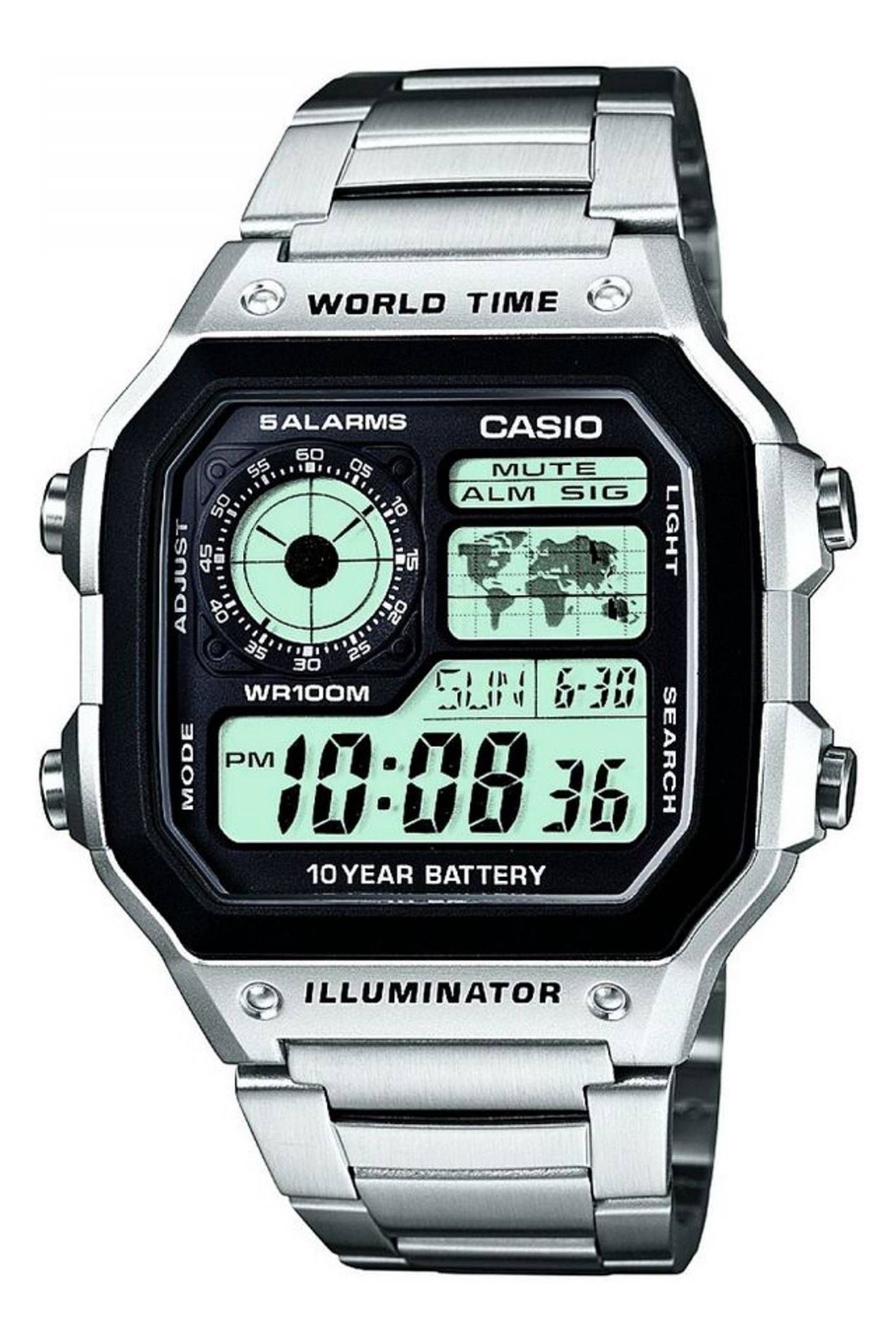 Casio plastic sale watch