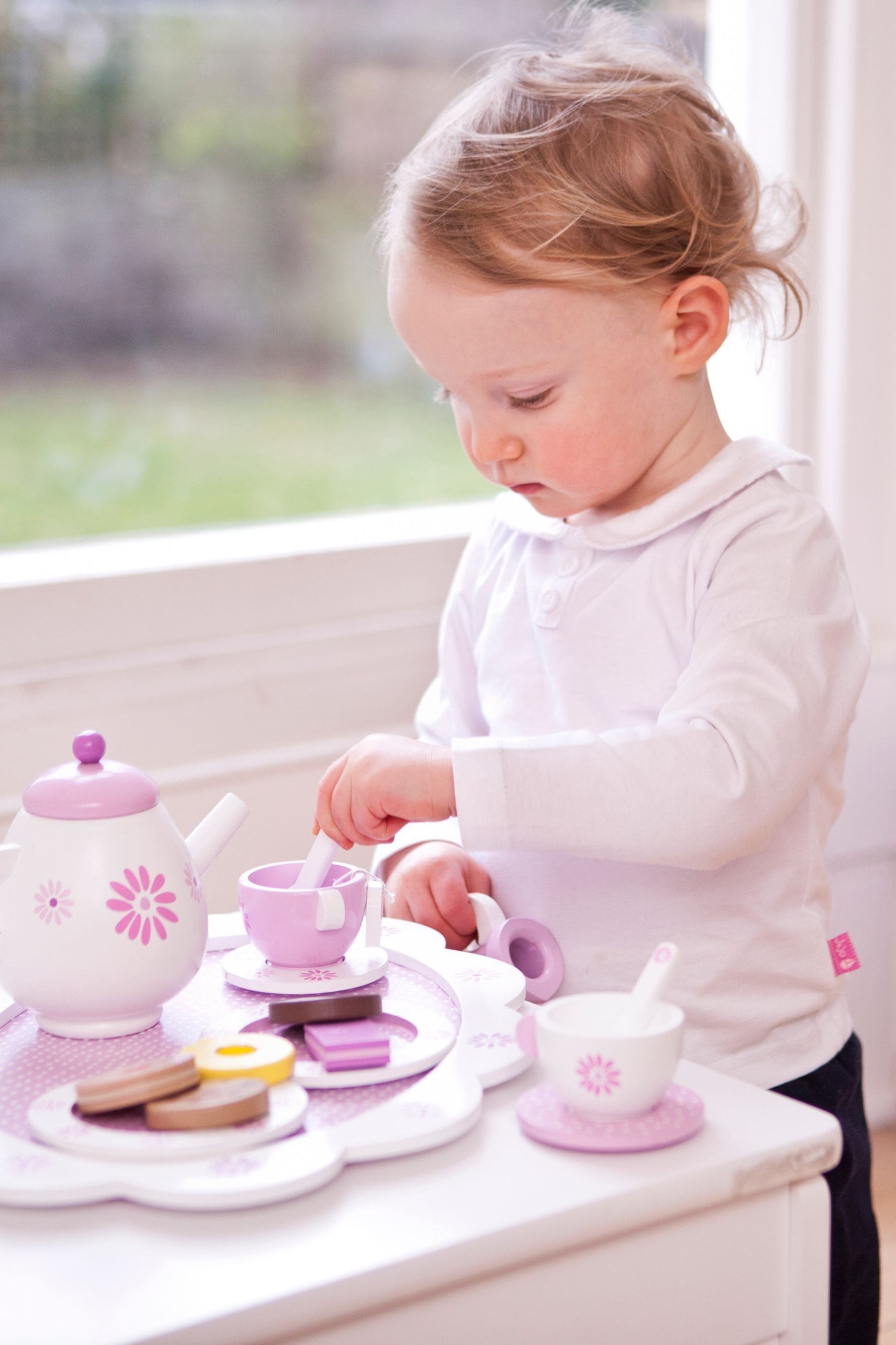 Buy JoJo Maman B b Pretty Wooden Tea Set from the Next UK online shop