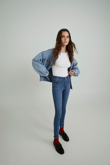 LEVI´S Women 721 High Rise Skinny Blue Wave - Skinny jeans