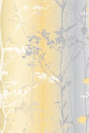 Graham & Brown Yellow Wildflower Summer Wallpaper