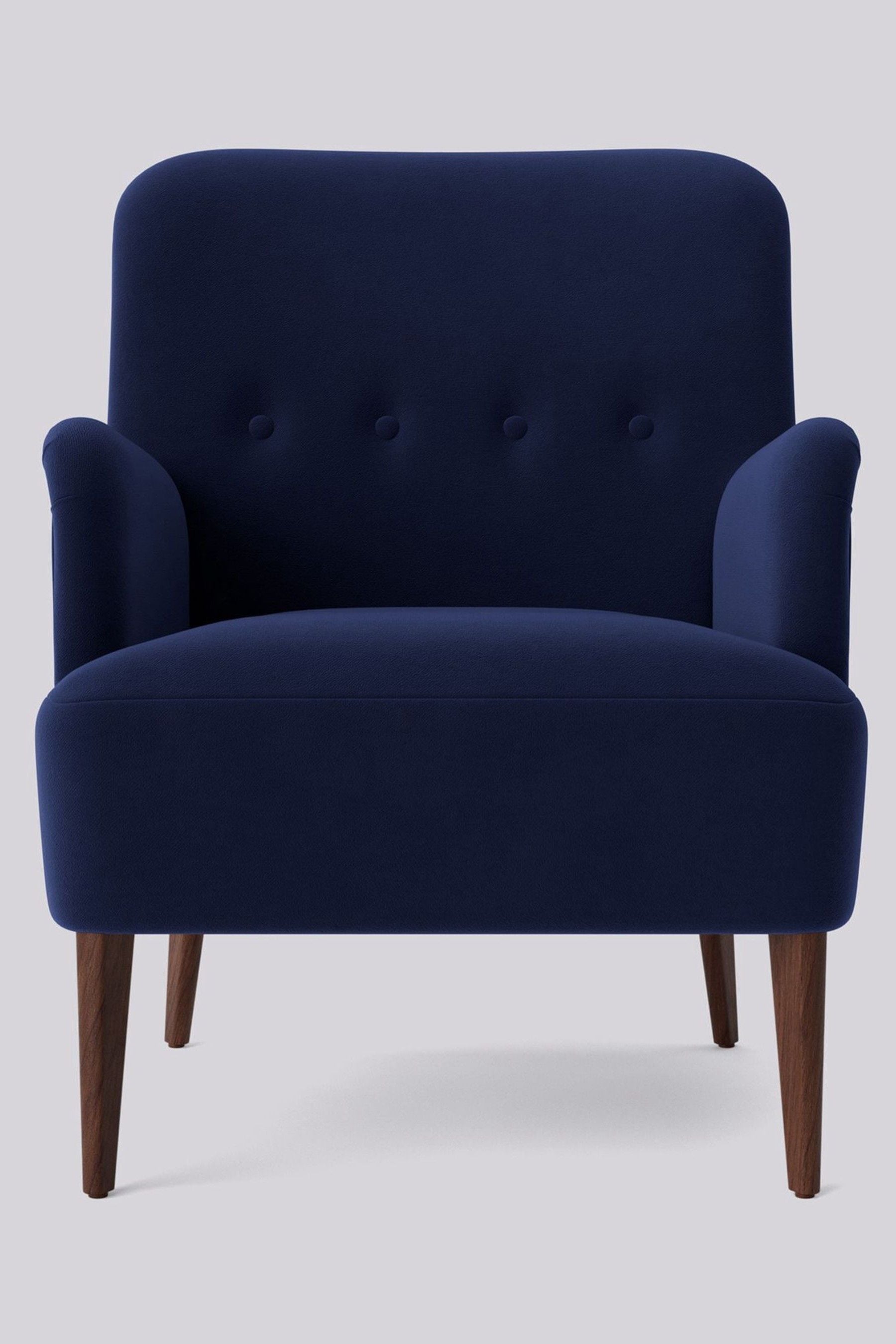 Swoon velvet sale chair
