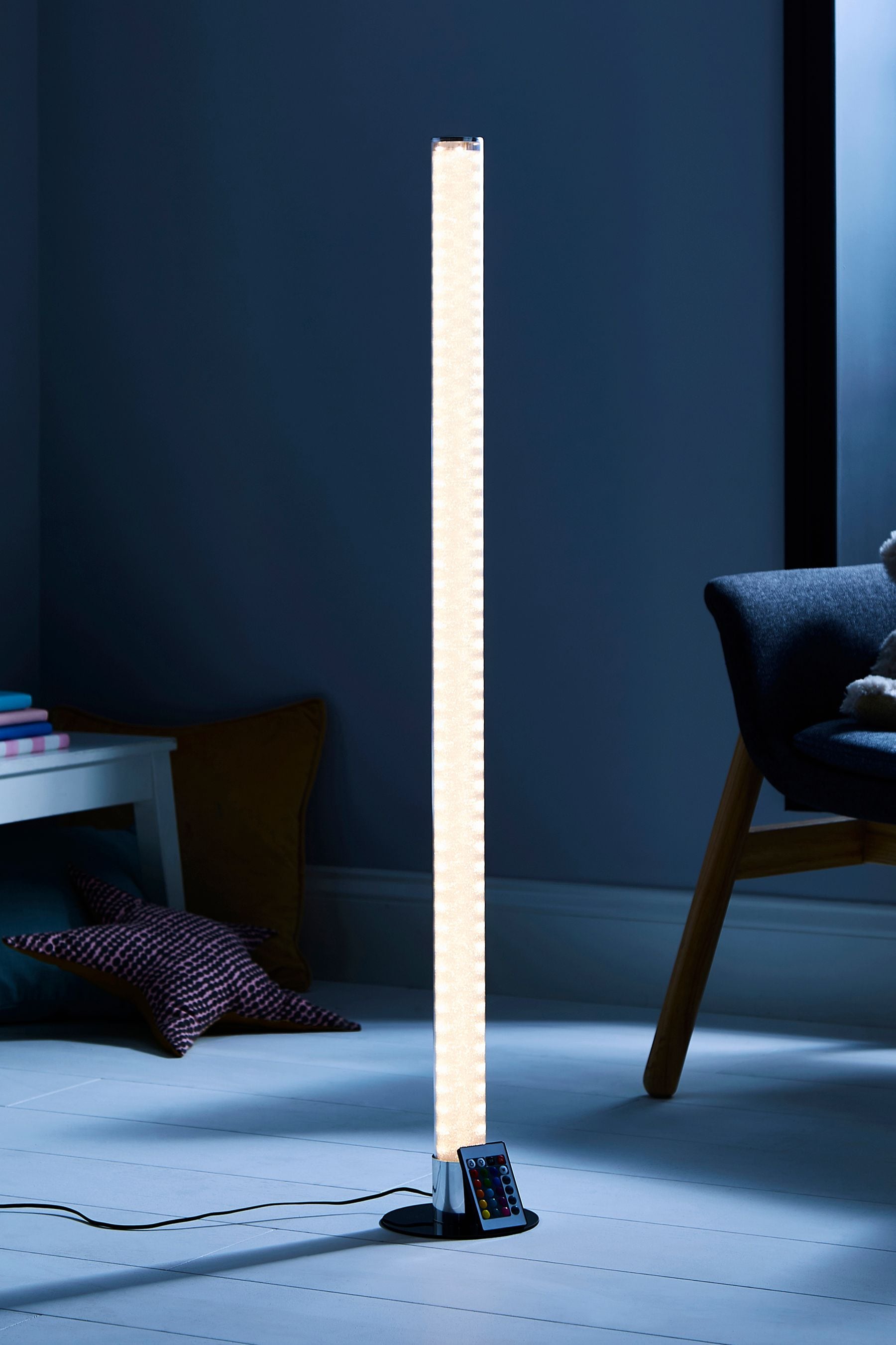 Glowing floor lamp discount