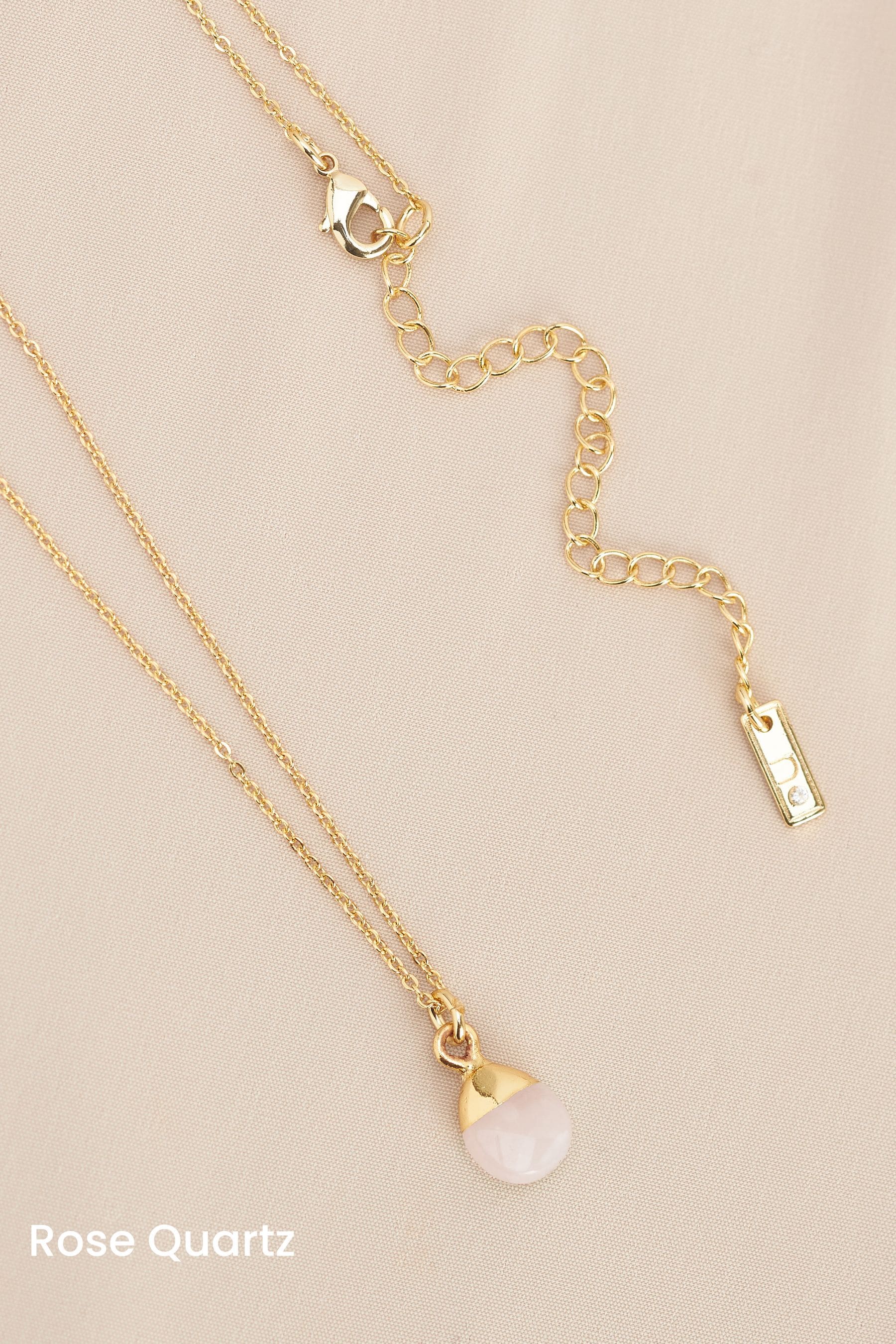 Buy Gold Plated Silver Plated Semi Precious Stone Necklace from