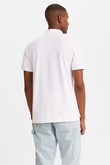Levi's® White Housemark Polo Shirt
