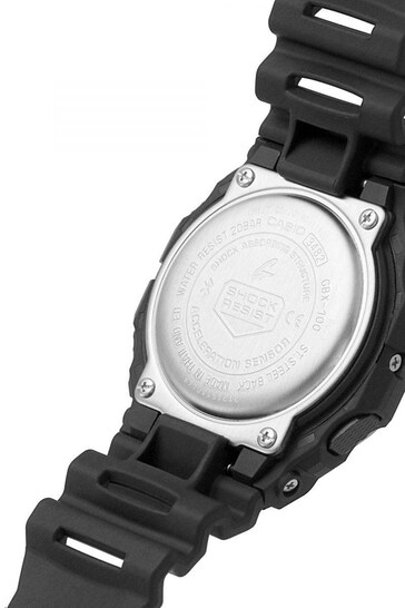 Casio 'G-Shock - G-Lide' Black and White Plastic/Resin Quartz Chronograph Watch