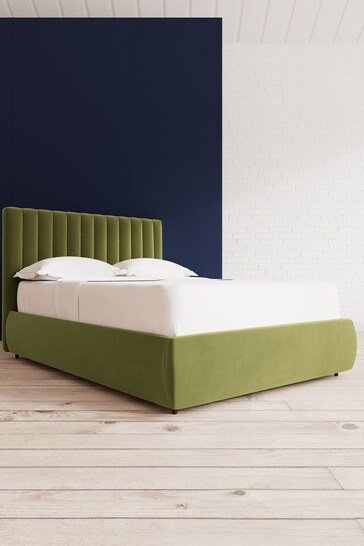 Swoon Easy Velvet Fern Green Porlock Divan Bed