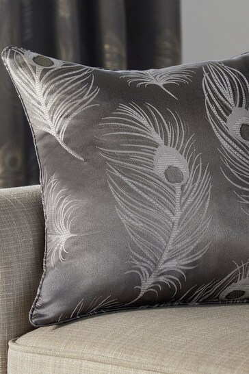 Curtina Grey Feather Cushion