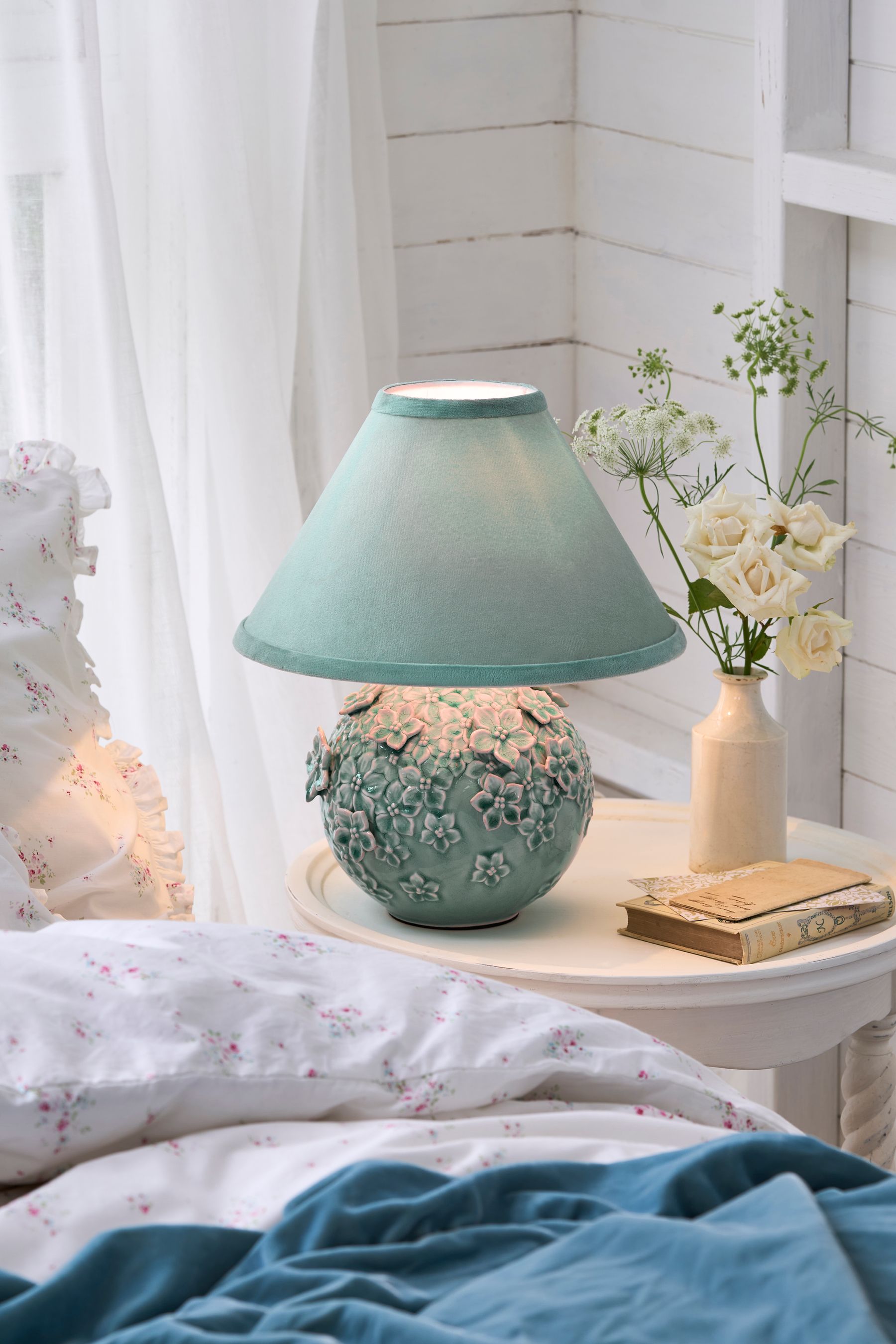 Buy Shabby Chic by Rachel Ashwell Blue Gwennie Table Lamp from