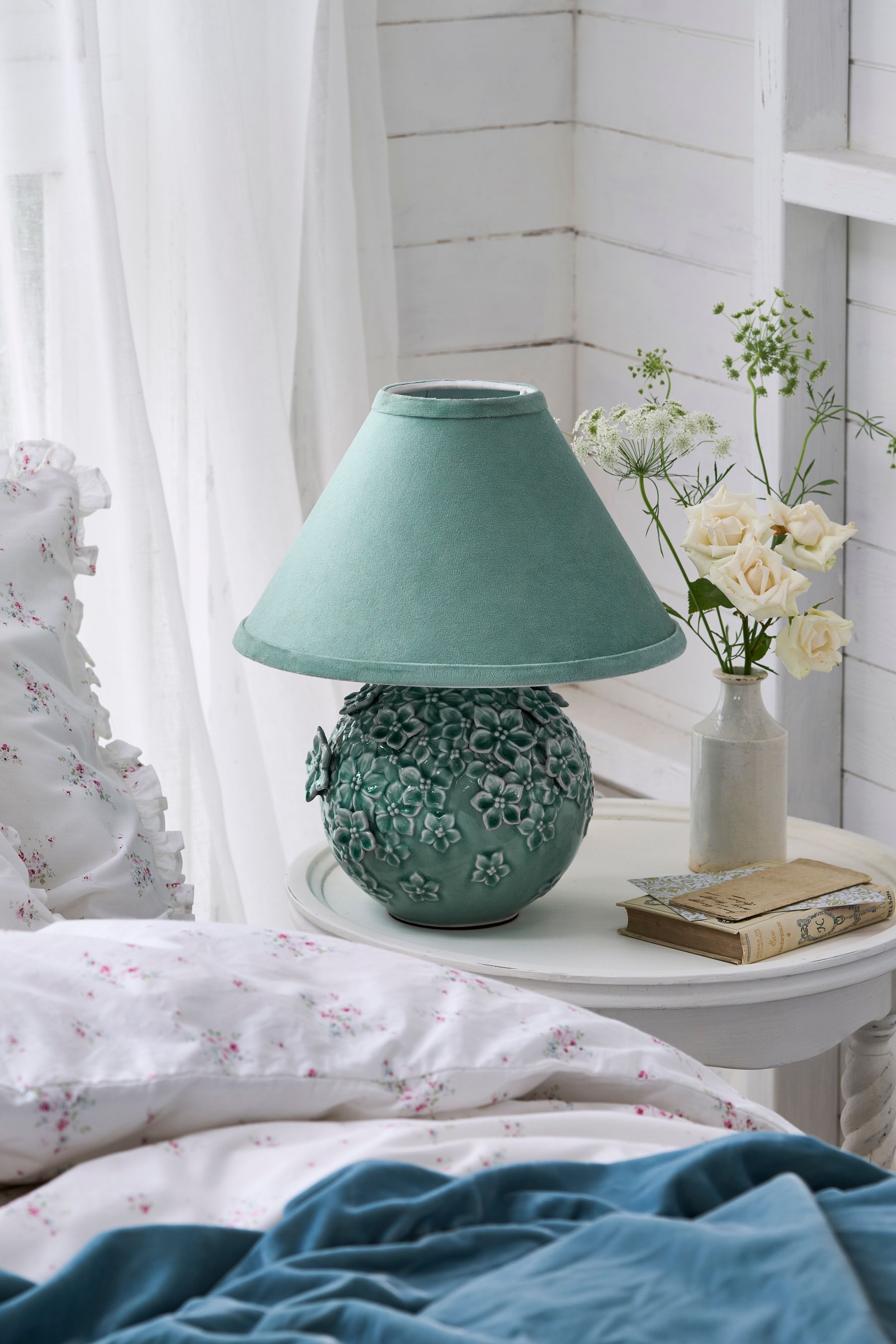 Shabby Chic by Rachel Ashwell Blue Gwennie Table Lamp