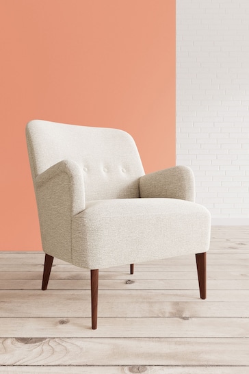 Swoon Houseweave Natural Chalk London Chair