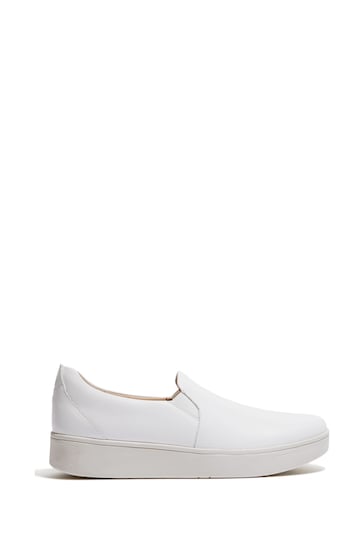 Buy FitFlop Rally Leather Slip-On Skate Trainers from the Next UK ...