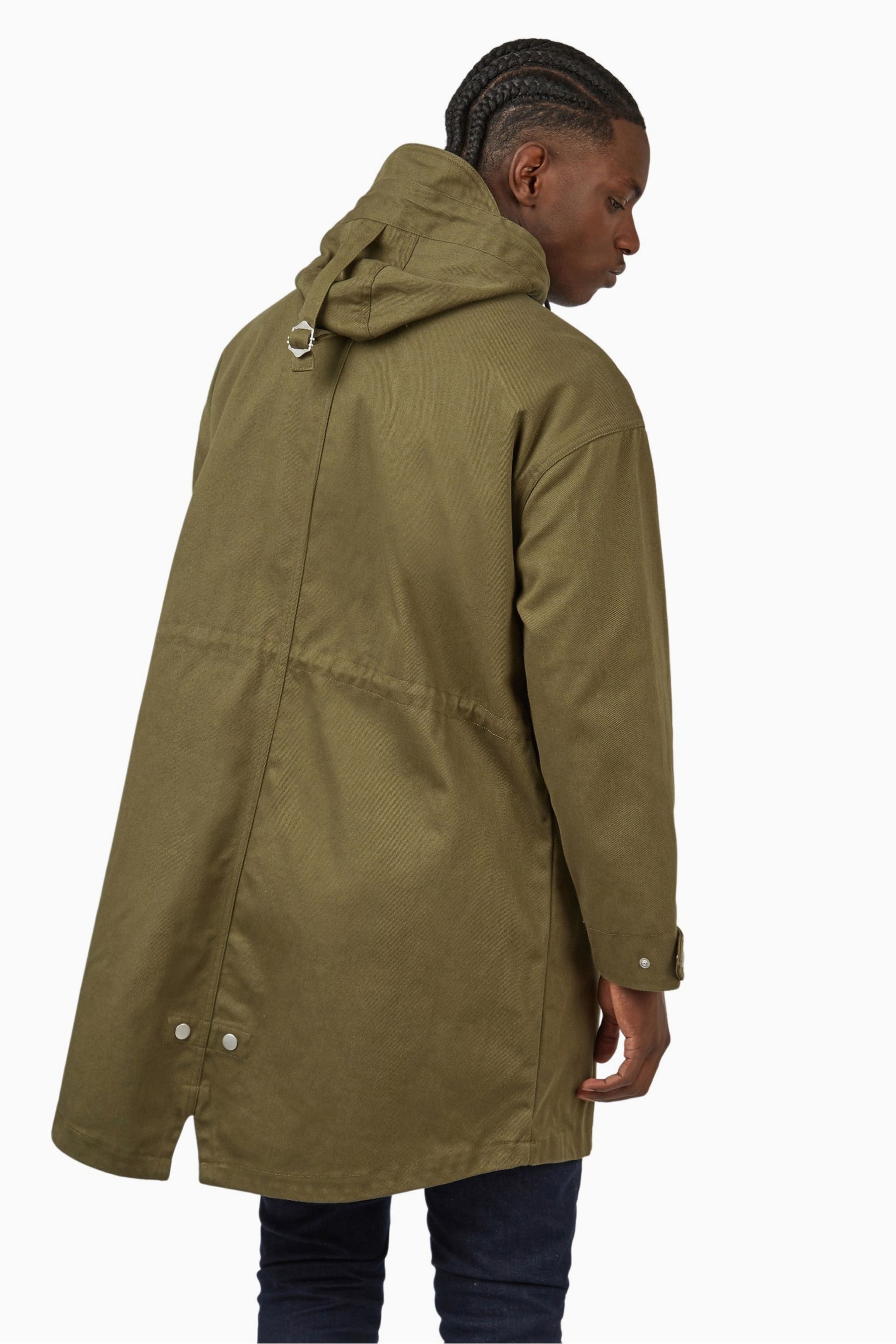 Ben sherman sales parka green