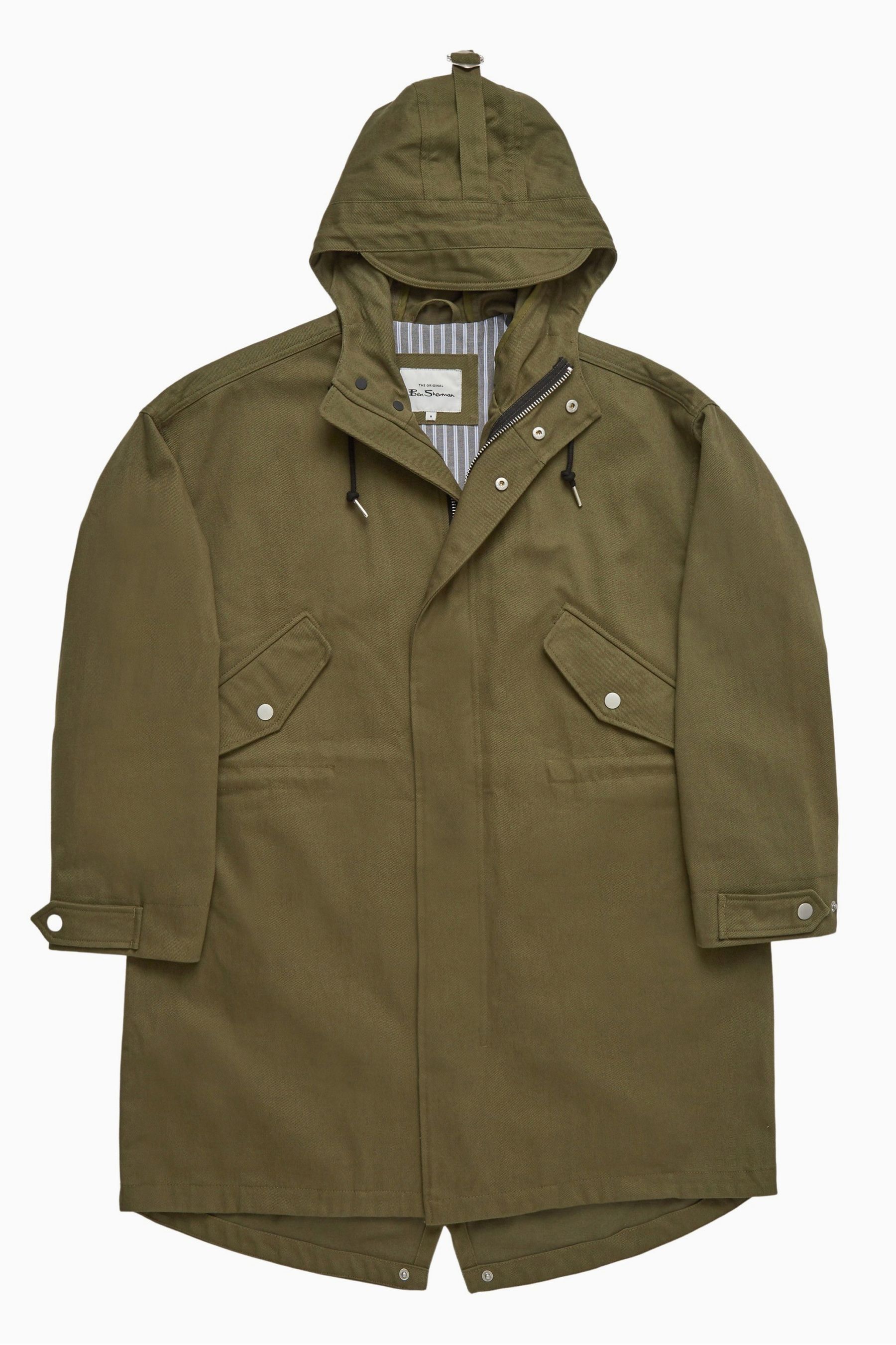 Ben sherman online parka coat