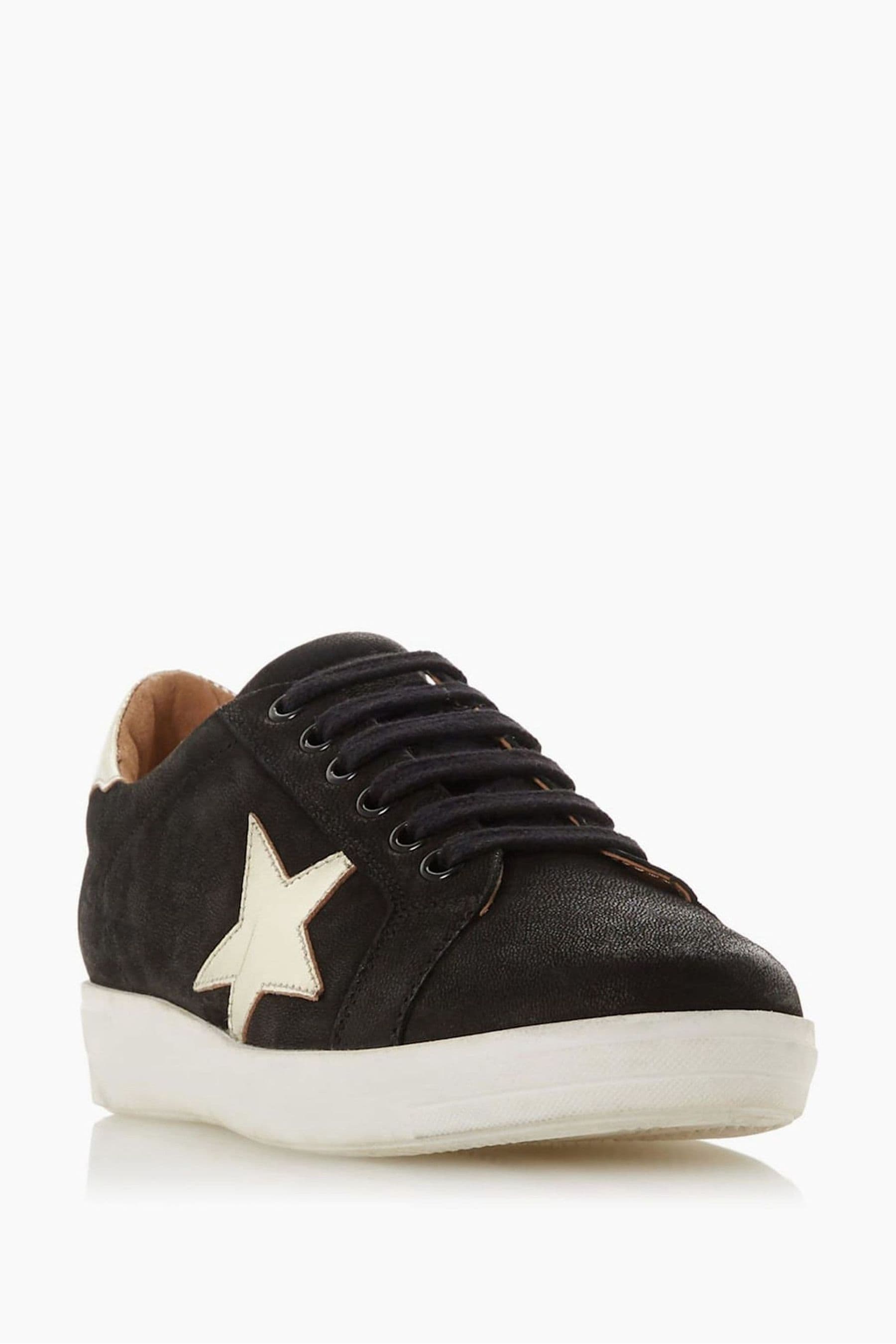 Dune edris lace up star trainers shop