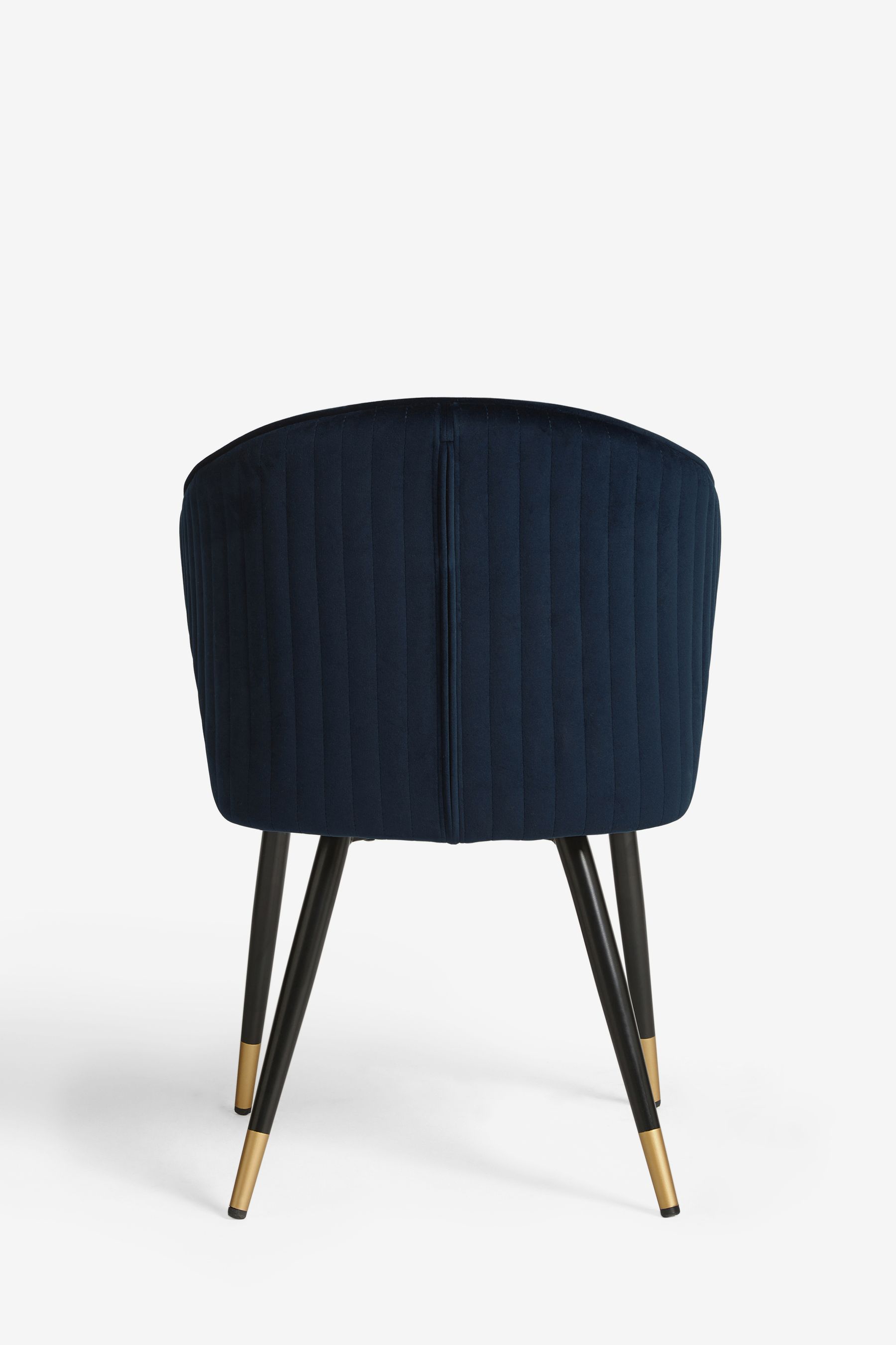 Navy blue and sales white chairs