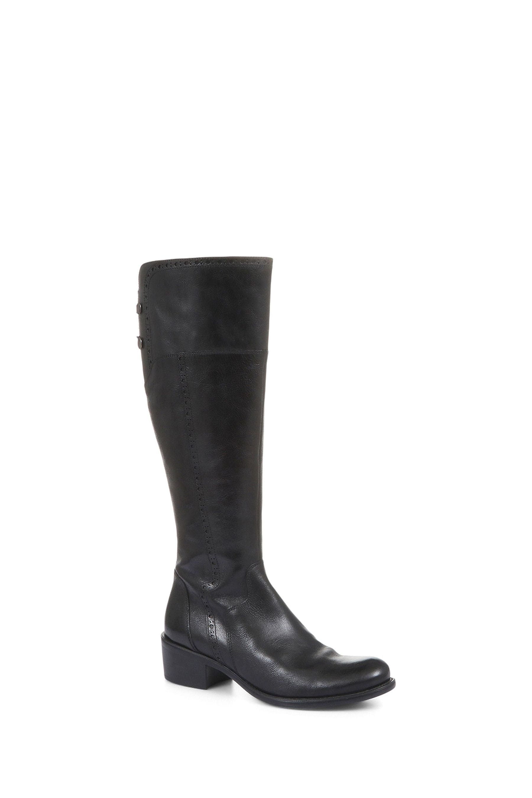 Buy Jones Bootmaker Slim Fit Rachel Rider Black Boots from the Next UK online shop