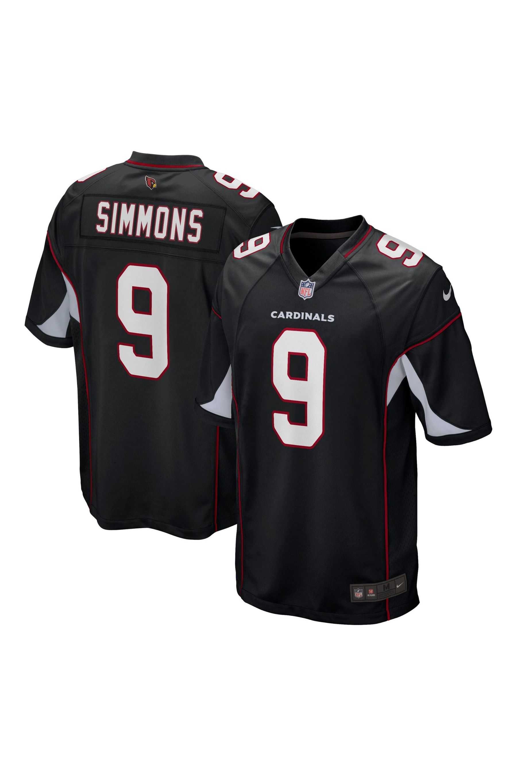 Nike Black NFL Arizona Cardinals Game Alternate Jersey Isaiah Simmons