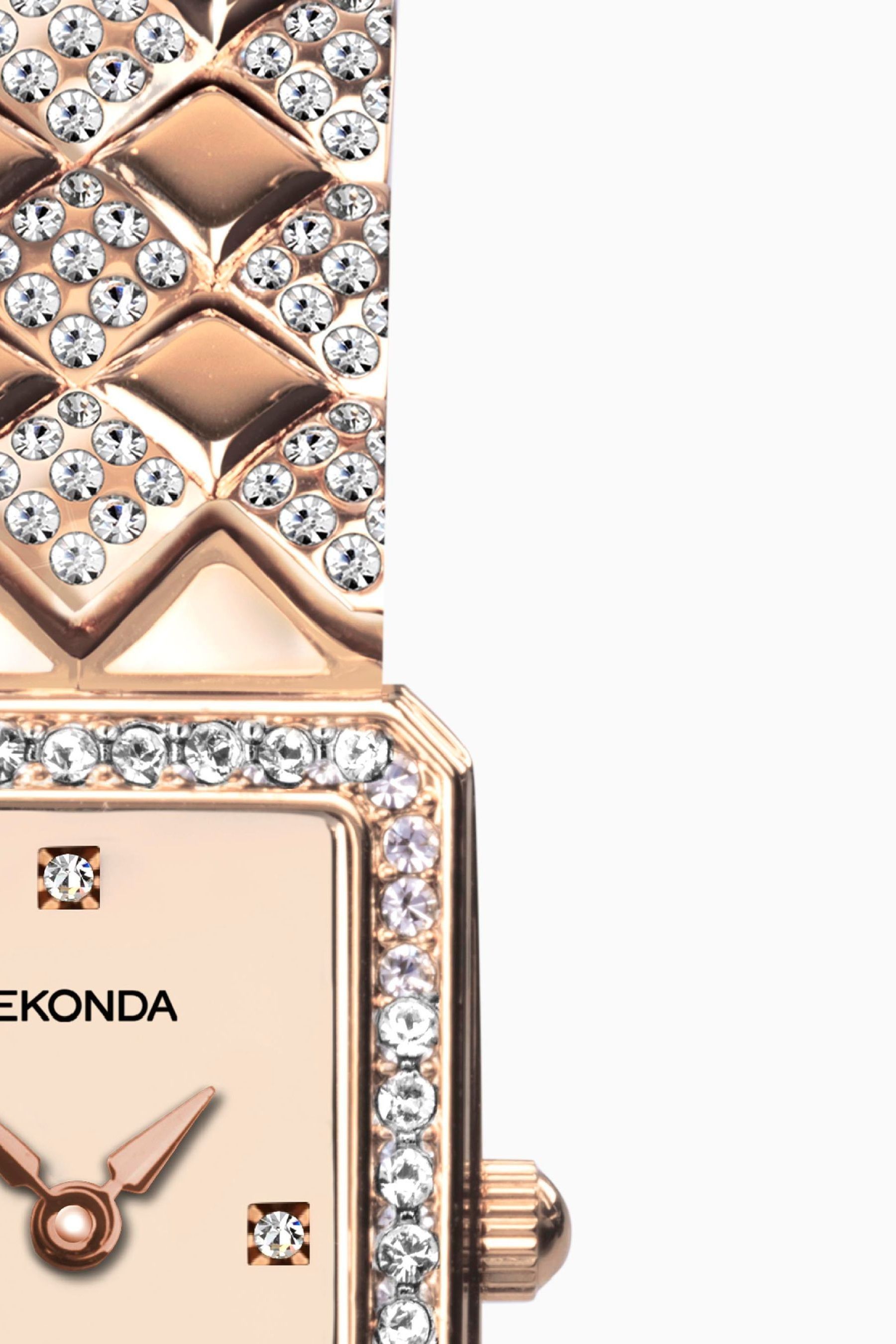 Swarovski memories top watch rose gold