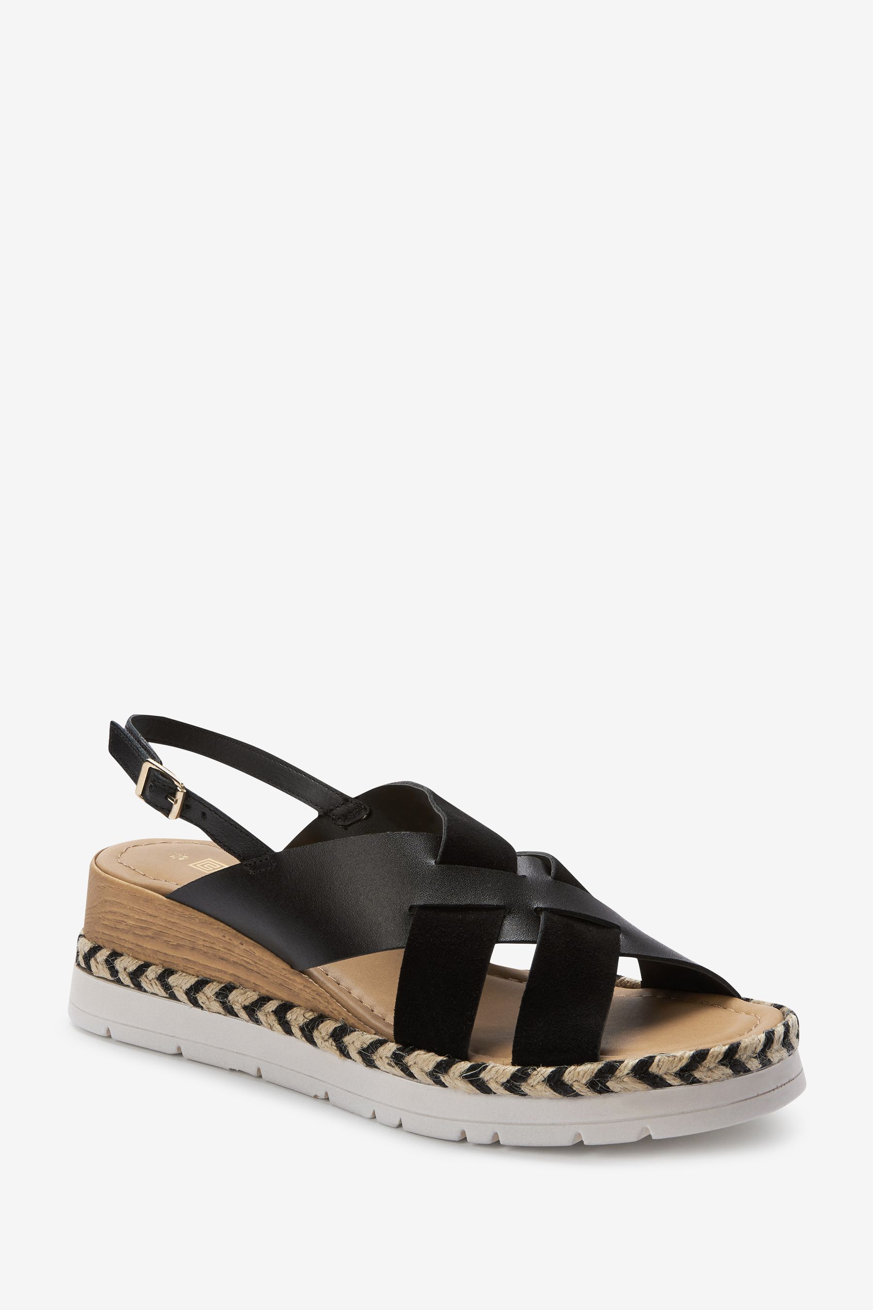 Wide width wedges discount black