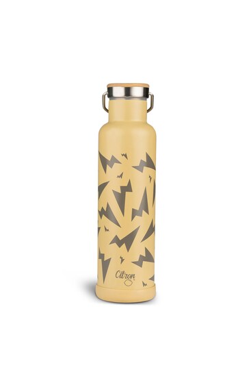 Citron Insualted Water Bottle with Two Lids 750ml