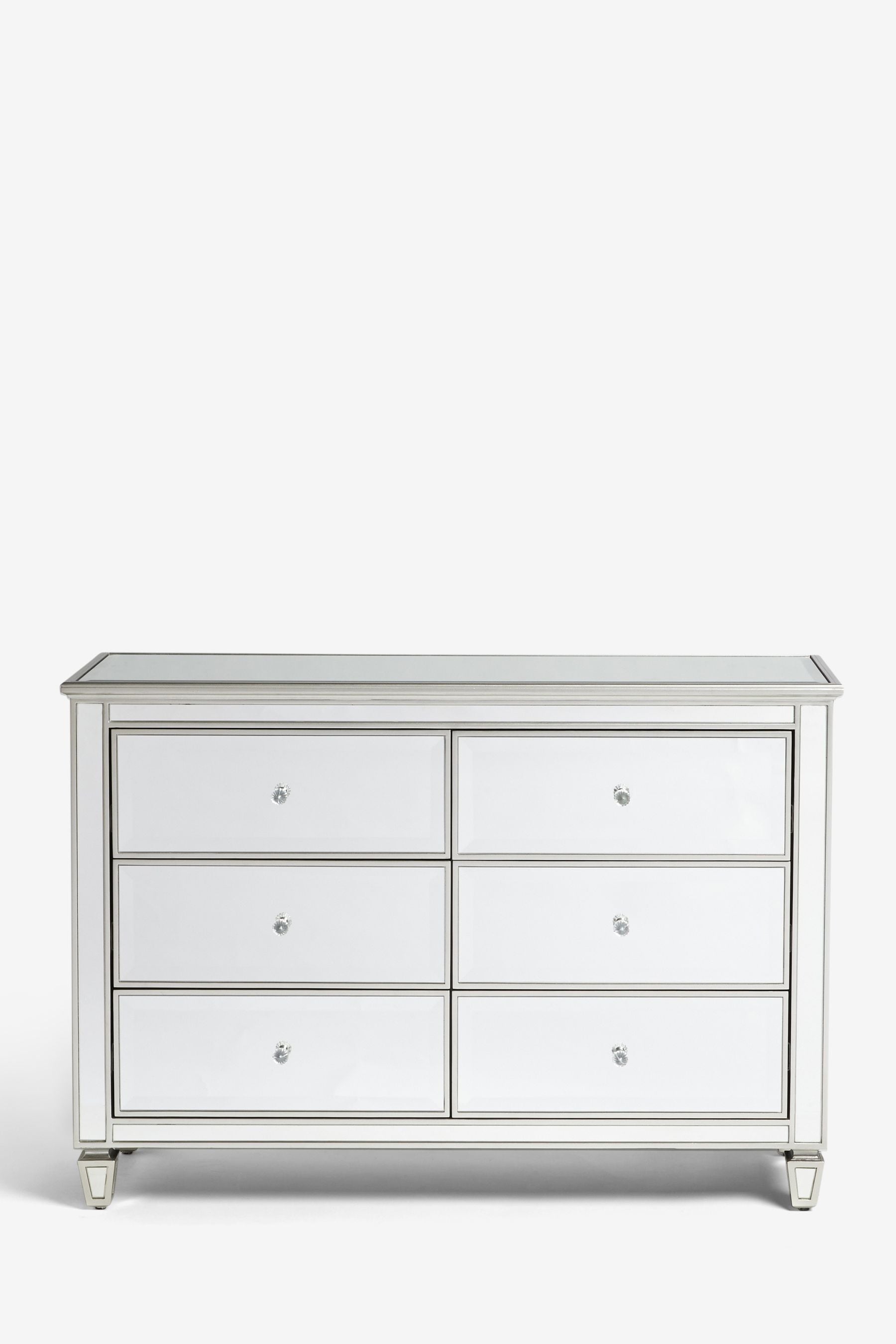 Mirror Fleur 6 Drawer Chest of Drawers