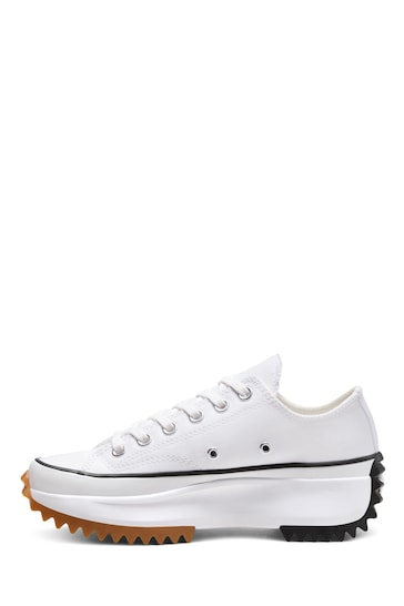 Converse White Run Star Hike Low Trainers