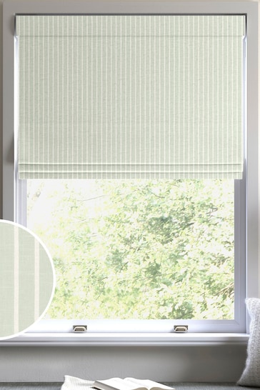 Green Franklin Made To Measure Roman Blind