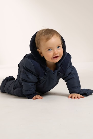 Truly Baby Midnight Blue Snowsuit