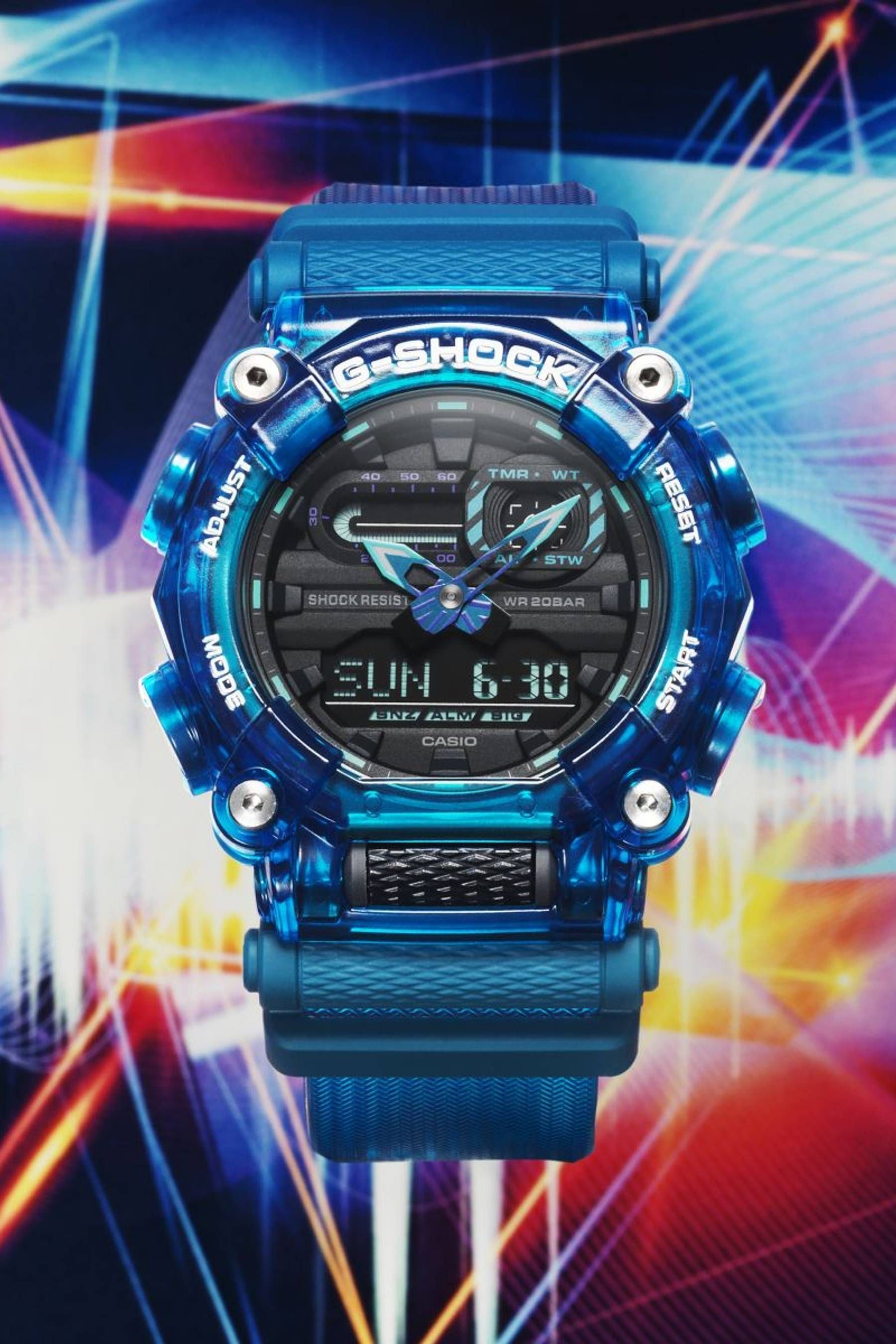 Casio tough outlet solar blue