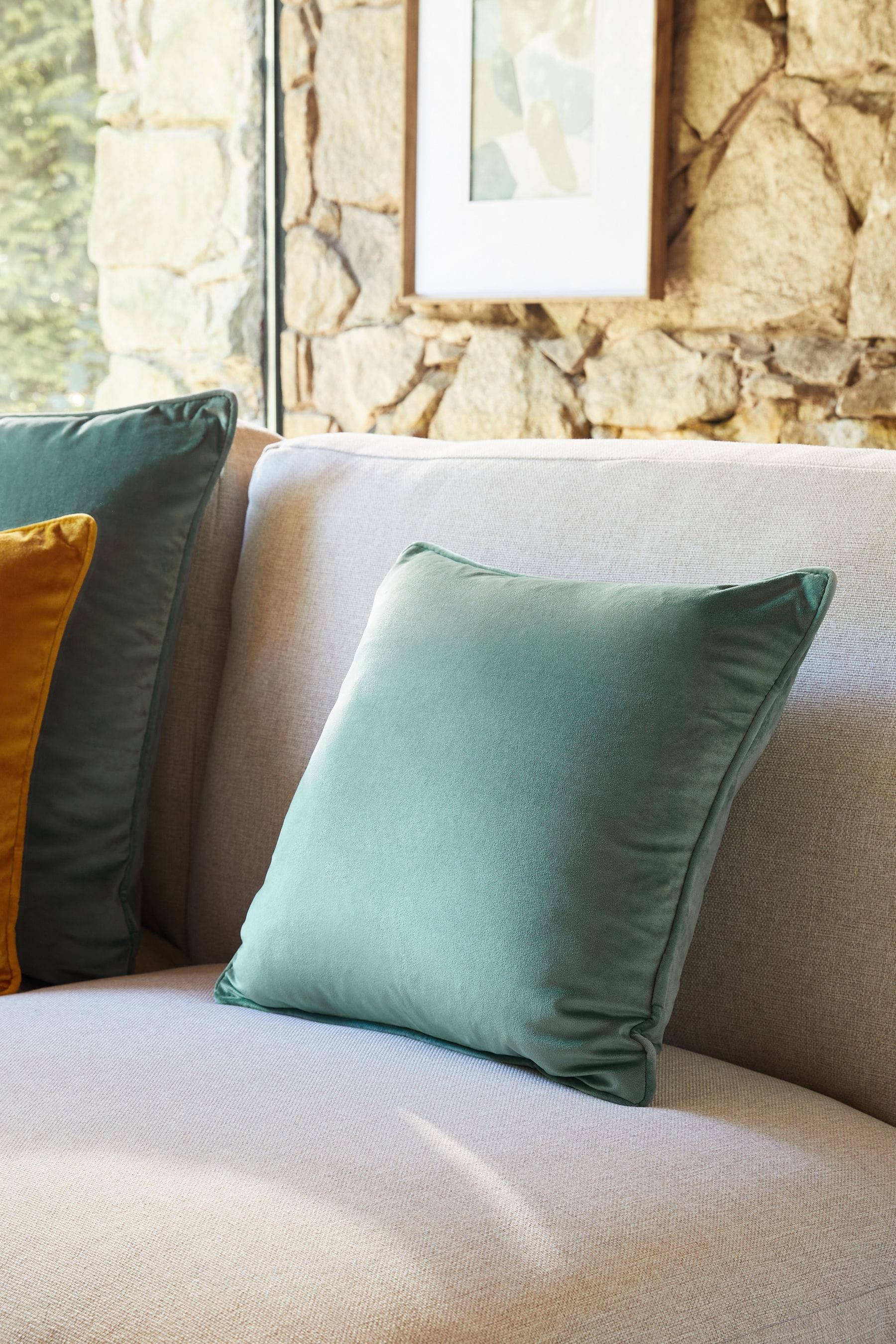 Turquoise clearance cushions next