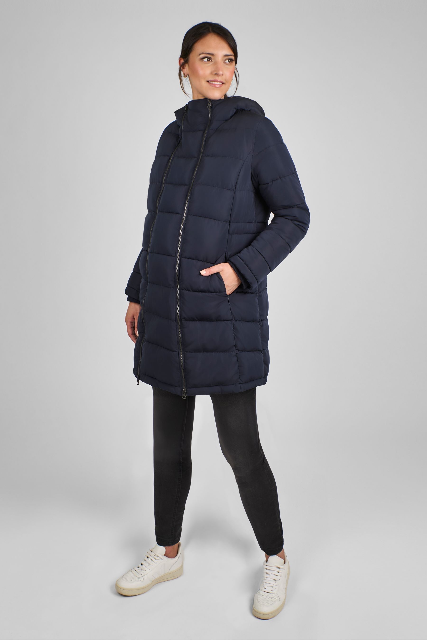 Bebe long puffer best sale coat