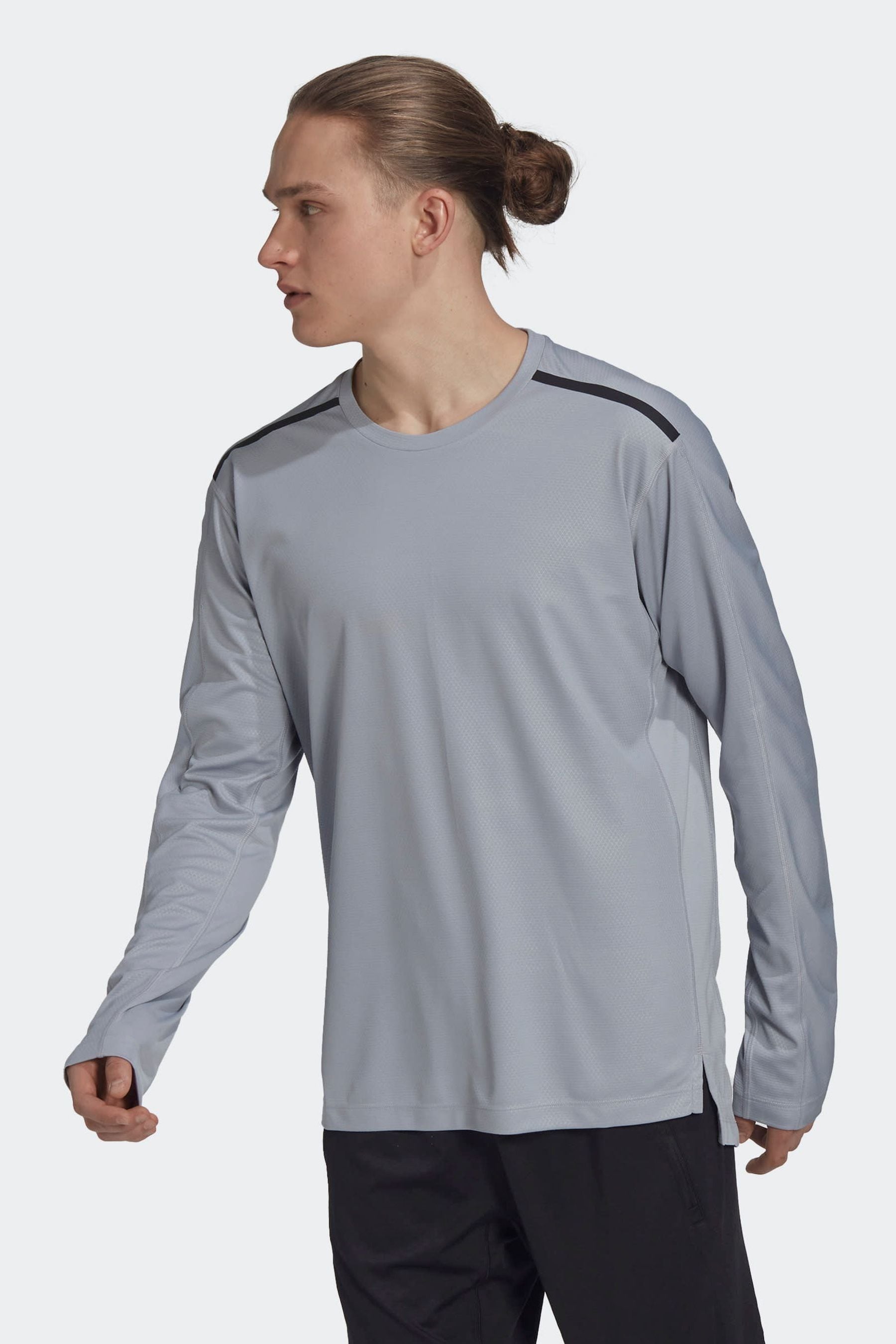 Adidas long sleeve workout shirt clearance